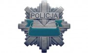 Policyjna odznaka bez numeru służbowego